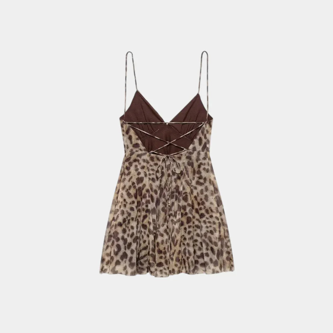 Noémie | Ärmelloses Kleid Feline