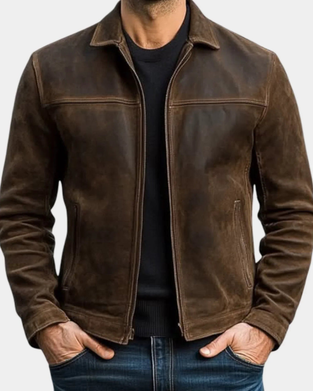 Mathis | Wildleder-Effektjacke