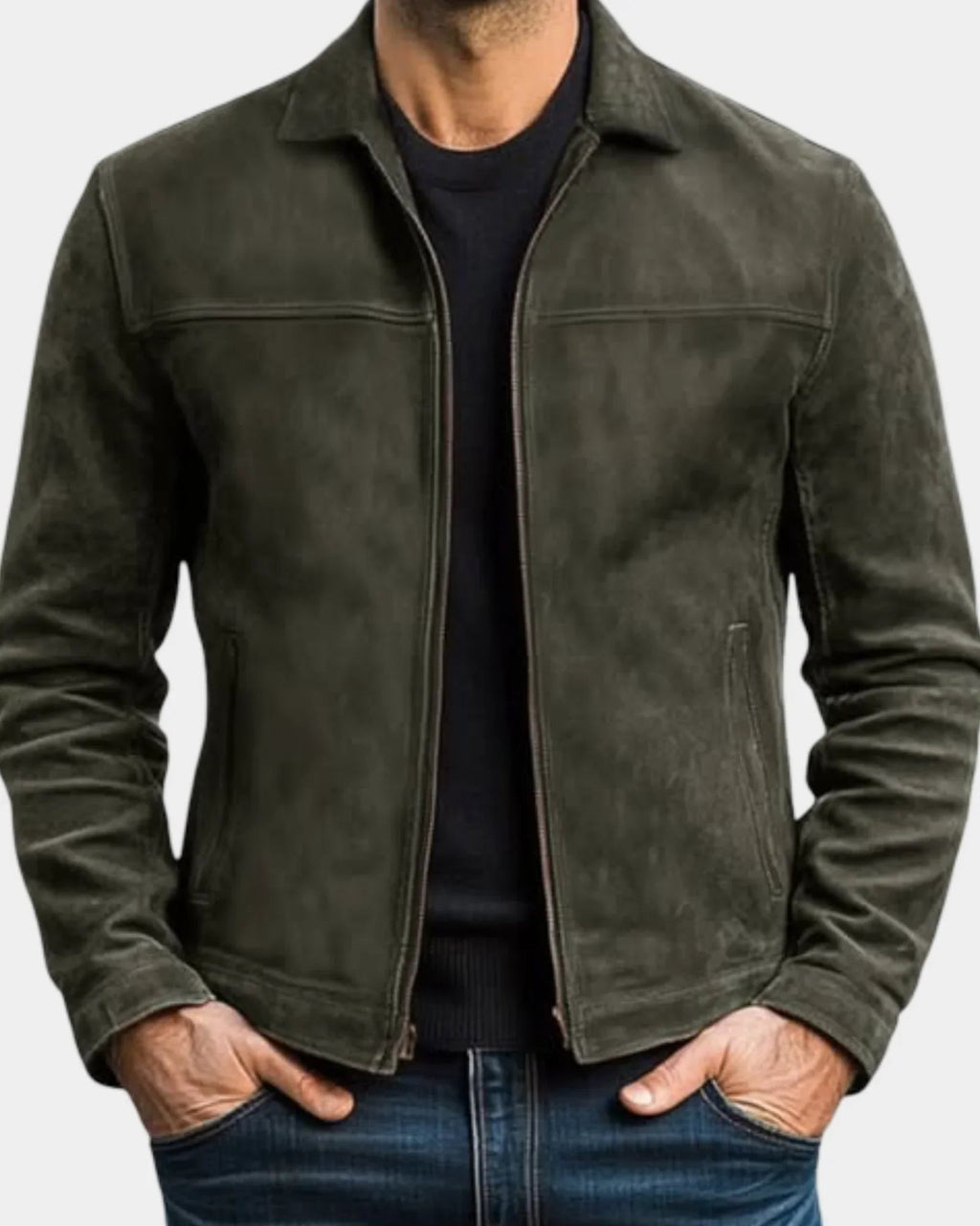 Mathis | Wildleder-Effektjacke