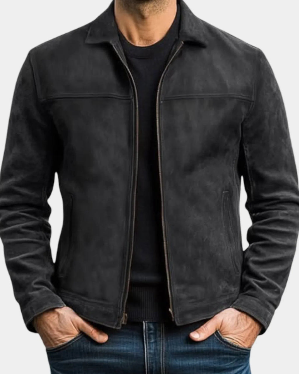Mathis | Wildleder-Effektjacke