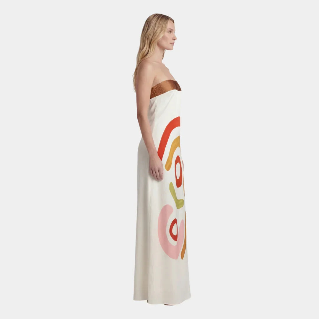 Pénélope | Midi Kleid mit Ausschnitten für Frauen
