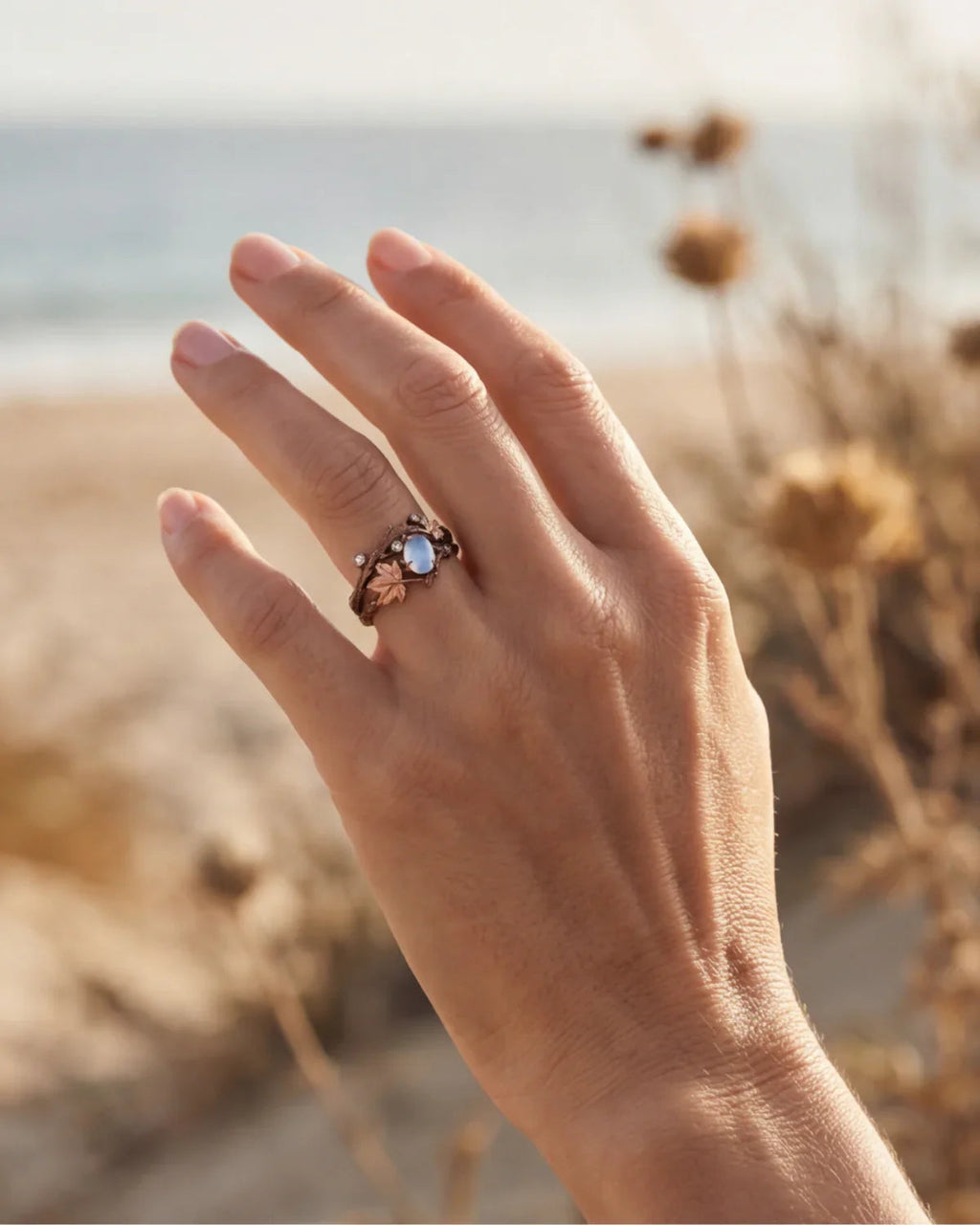 Maëlys | Ring mit Zweig-Effekt