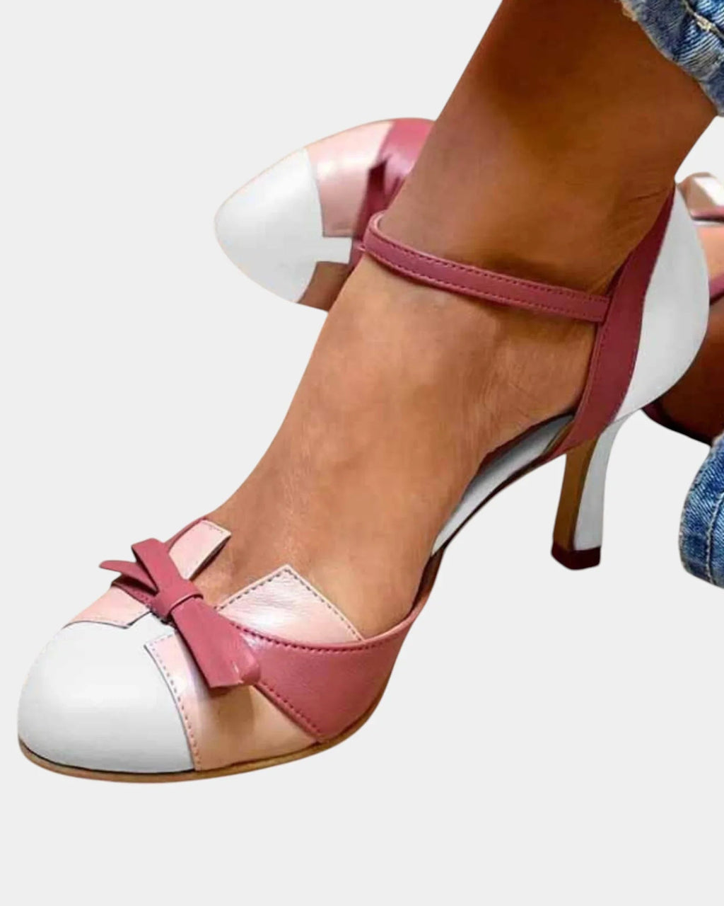 Lila | Vintage-orthopädische High Heels