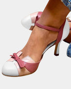 Lila | Vintage-orthopädische High Heels