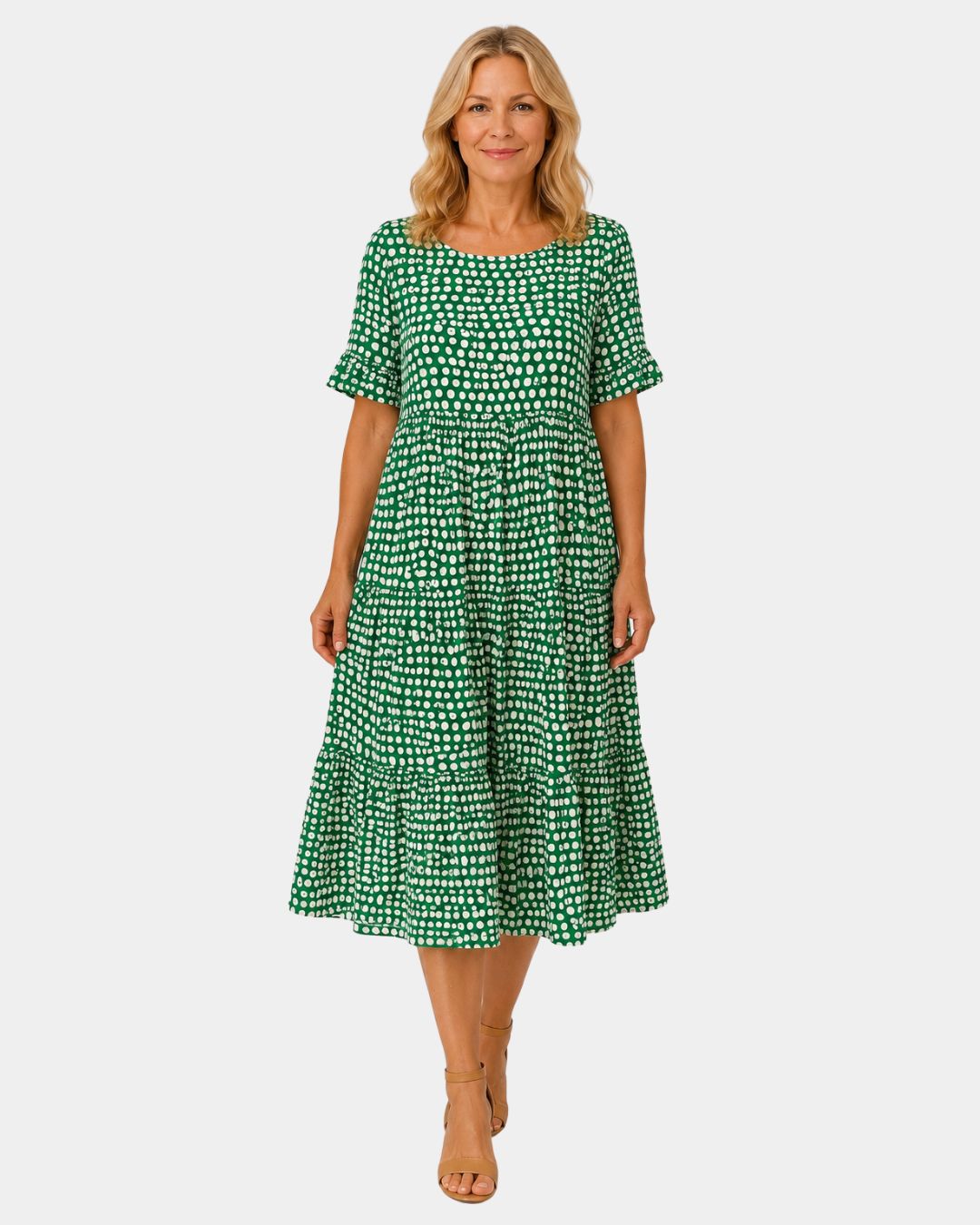 Belzamine | Leichte gepunktete Kleid