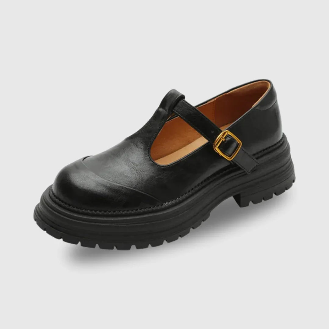 Fleur | T-Bar Schuhe mit Vintage-Charme