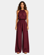 Audenette | Eleganter Jumpsuit mit Halterkragen