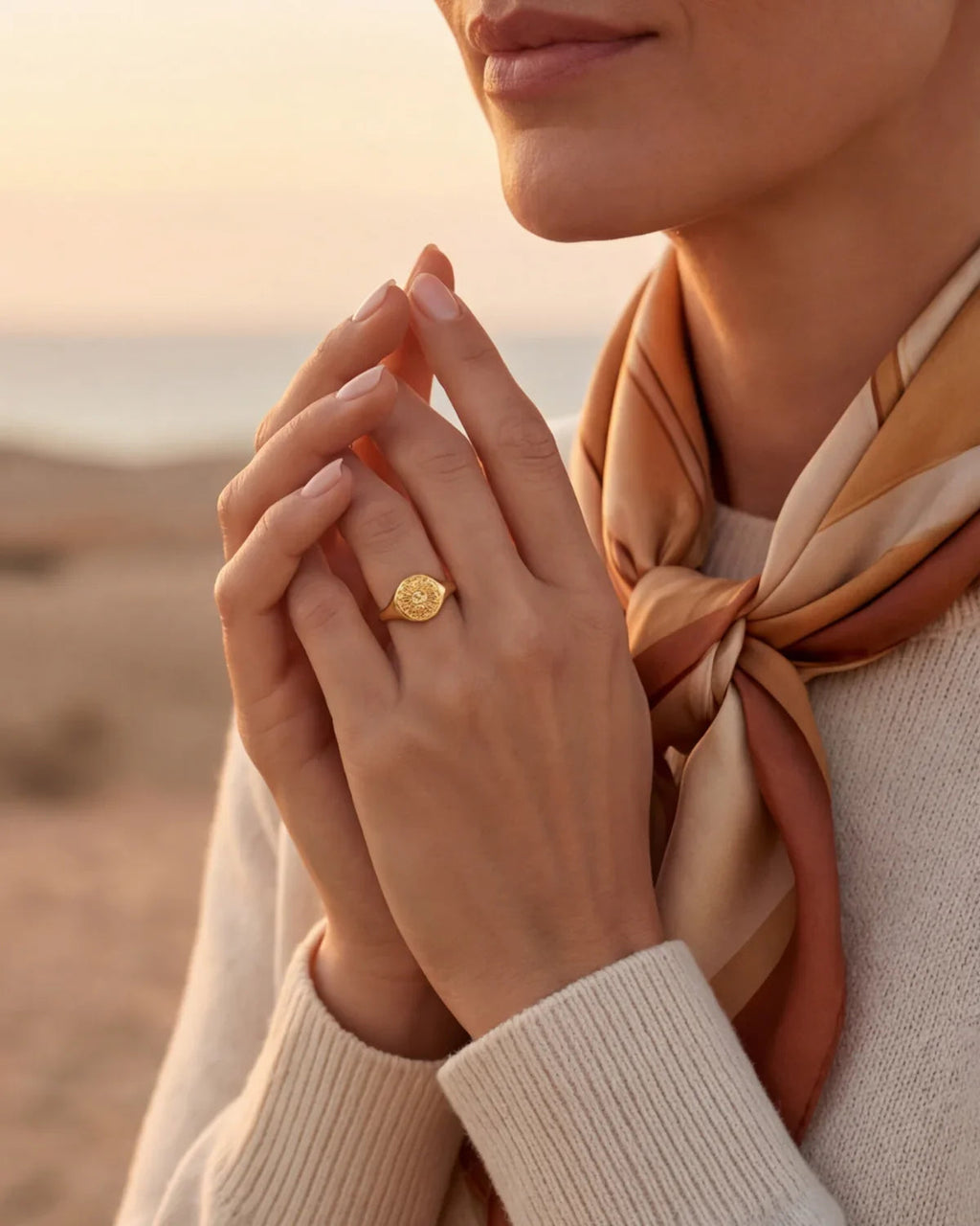 Abigaël | Ring inspiriert von der Sonne