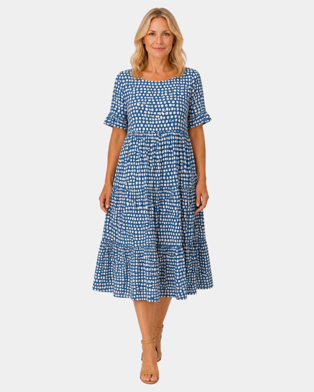 Belzamine | Leichte gepunktete Kleid