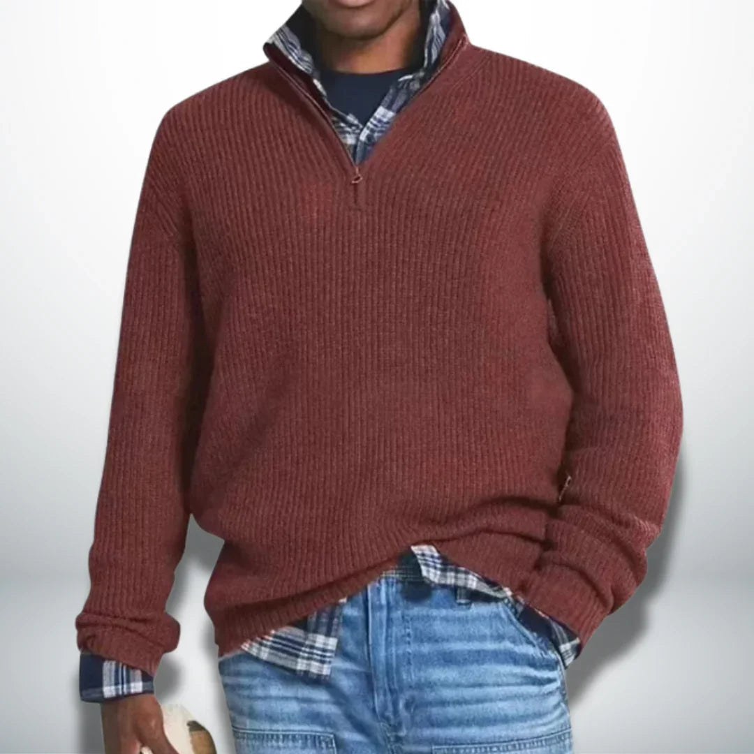 Caleb | Klassischer Pullover