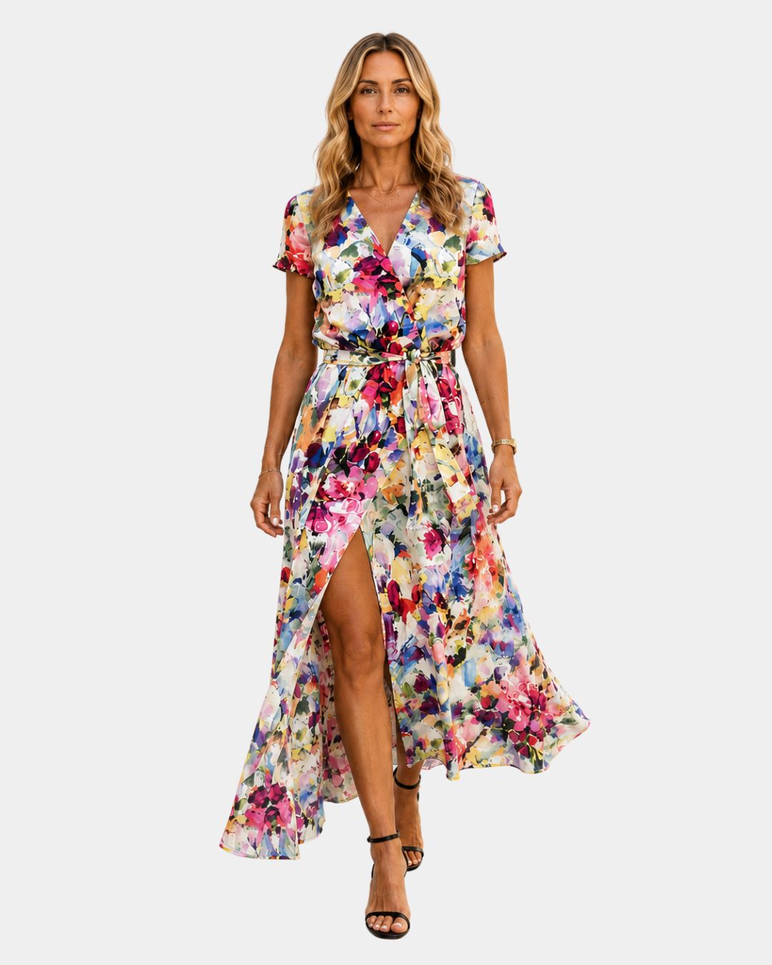 Aurélisse | Elegantes Kleid mit V-Ausschnitt