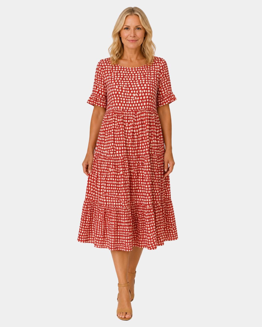 Belzamine | Leichte gepunktete Kleid