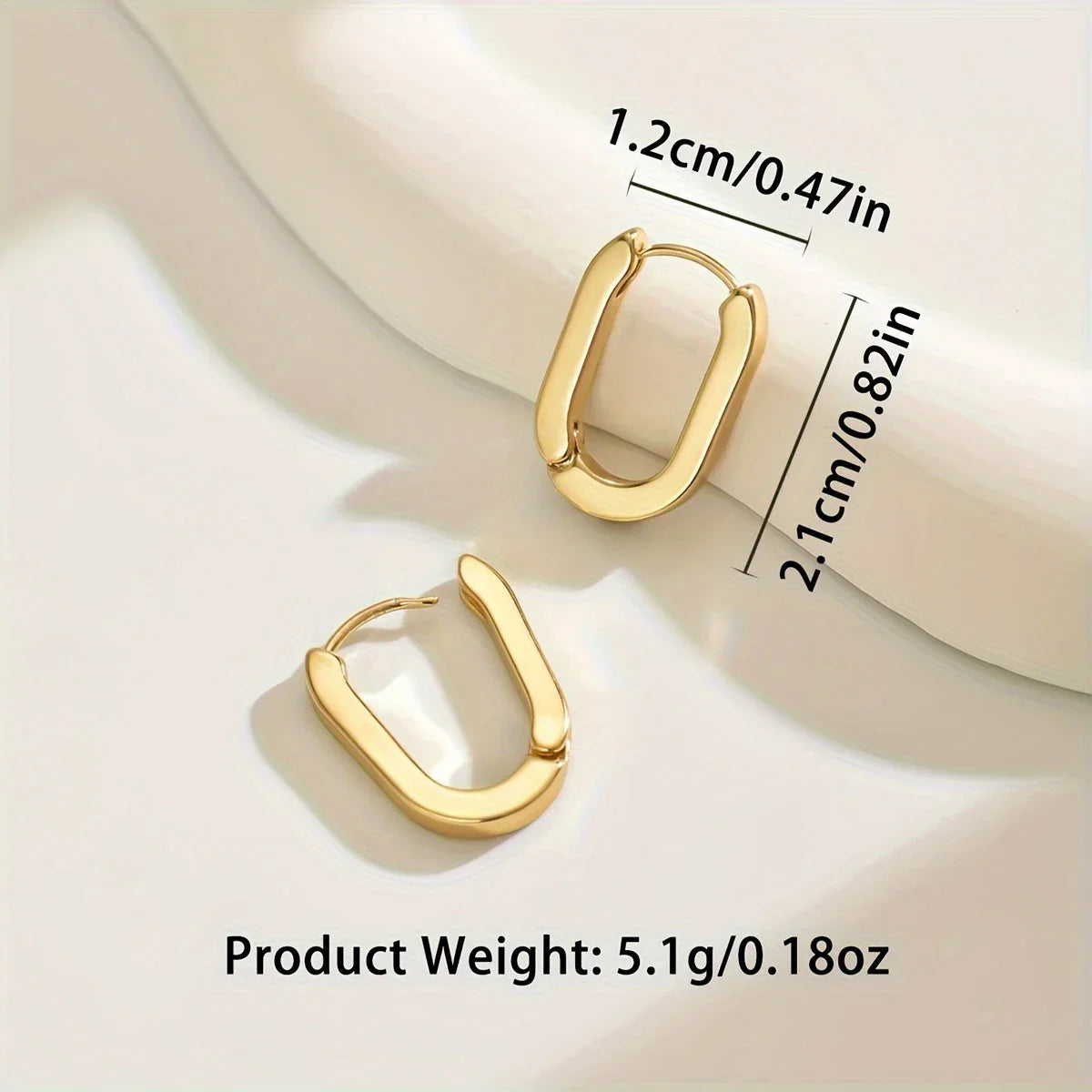 Aura | Elegante geometrische Ohrringe
