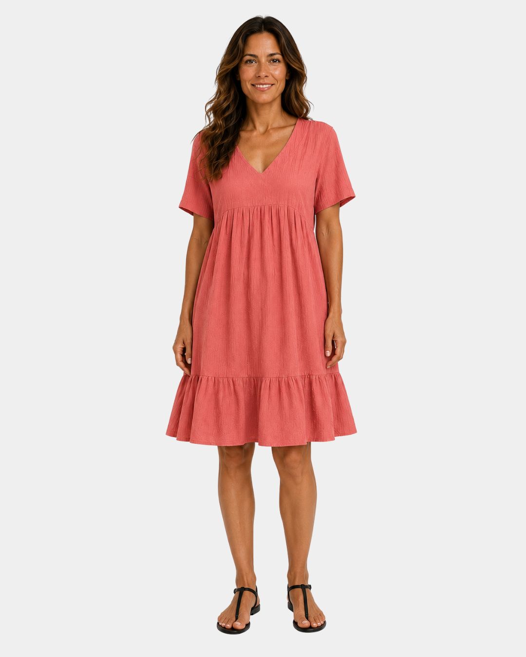 Alixandre | Strukturierte Midi-Kleid