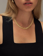 Léa | Rundhalskette aus Gold