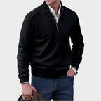 Malik | Eleganter Pullover mit Reißverschluss