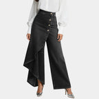Martina | Hoch taillierte Jeans mit weitem Bein