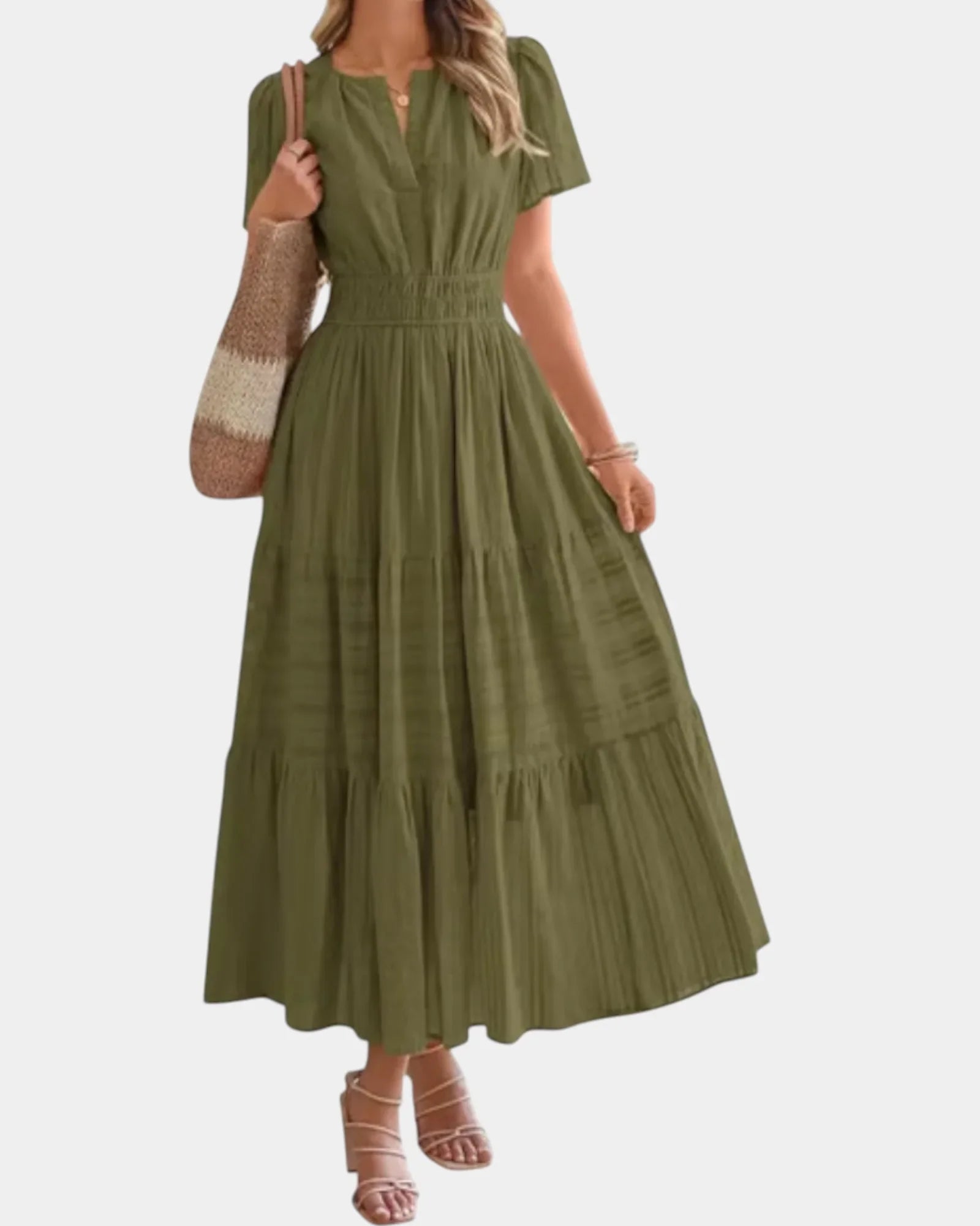 Vianney | Lässiges Maxikleid