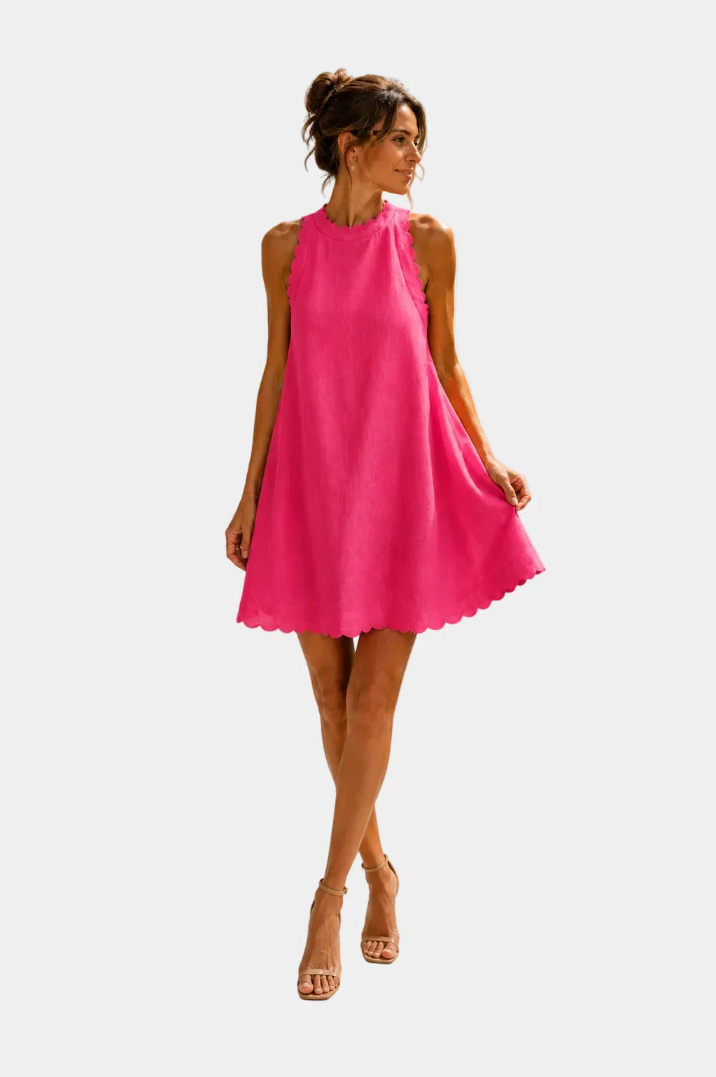 Agneline | Kurzes Minimalistisches Kleid