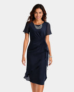 Marilou | Kleid mit geraffter Taille