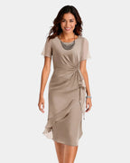 Marilou | Kleid mit geraffter Taille