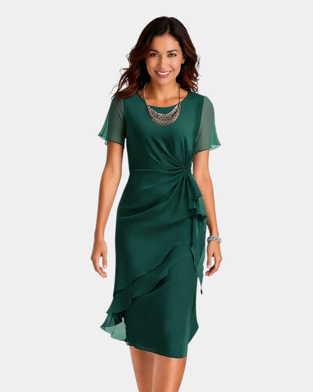 Marilou | Kleid mit geraffter Taille