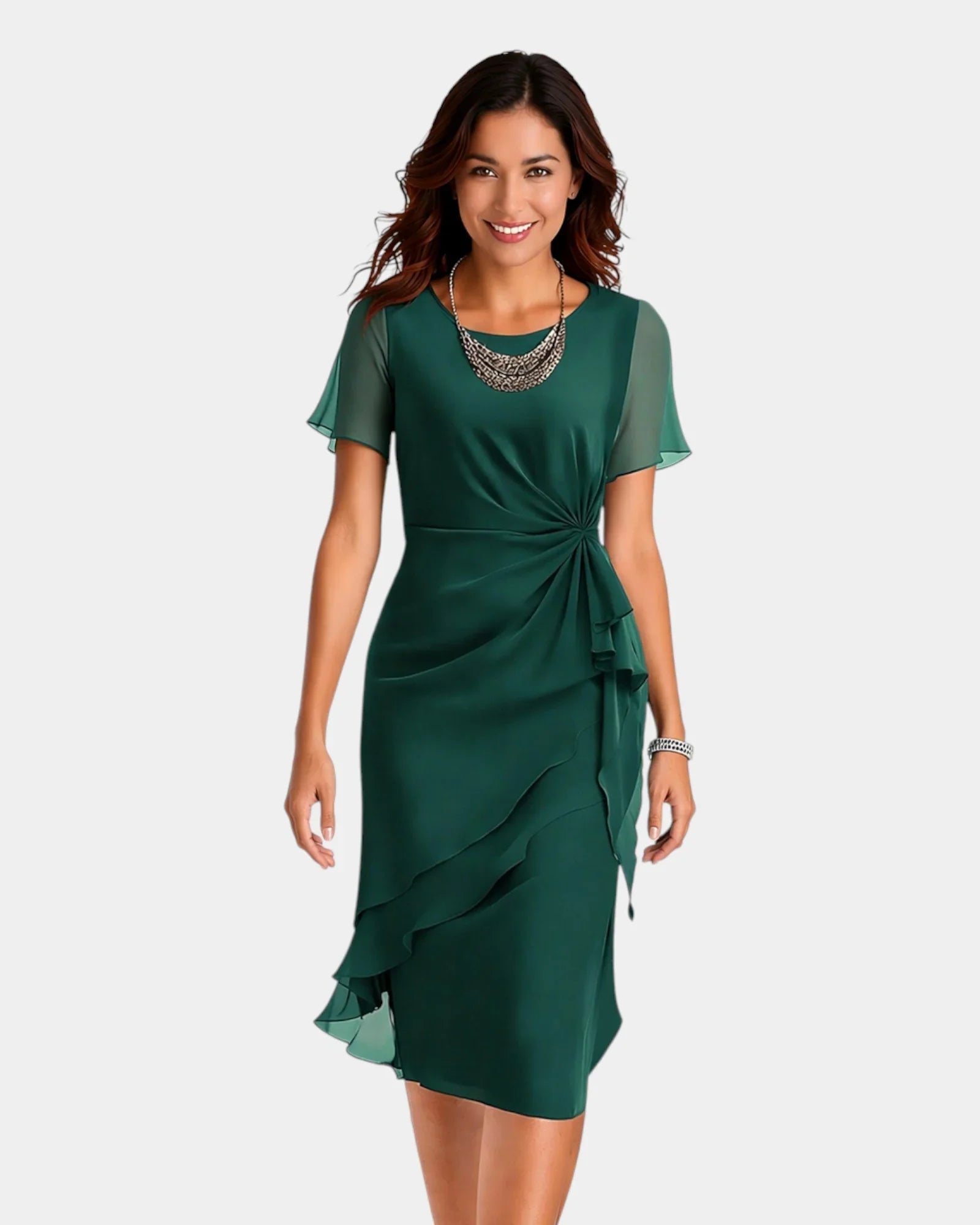 Marilou | Kleid mit geraffter Taille
