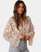 Berthe | Elegantes besticktes Hemd