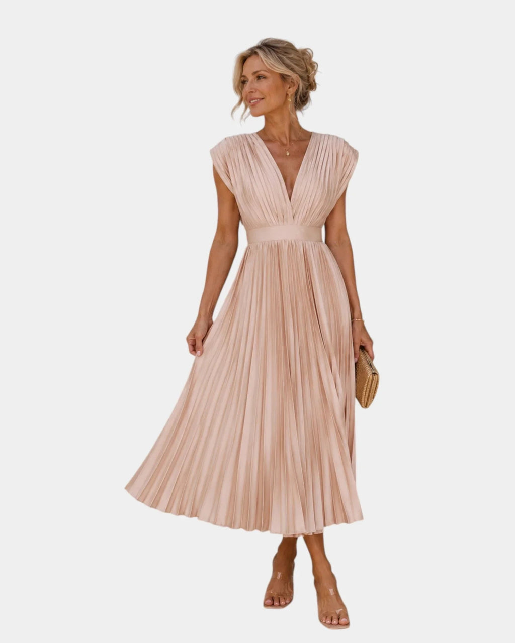 Colombe | Fließendes Maxikleid