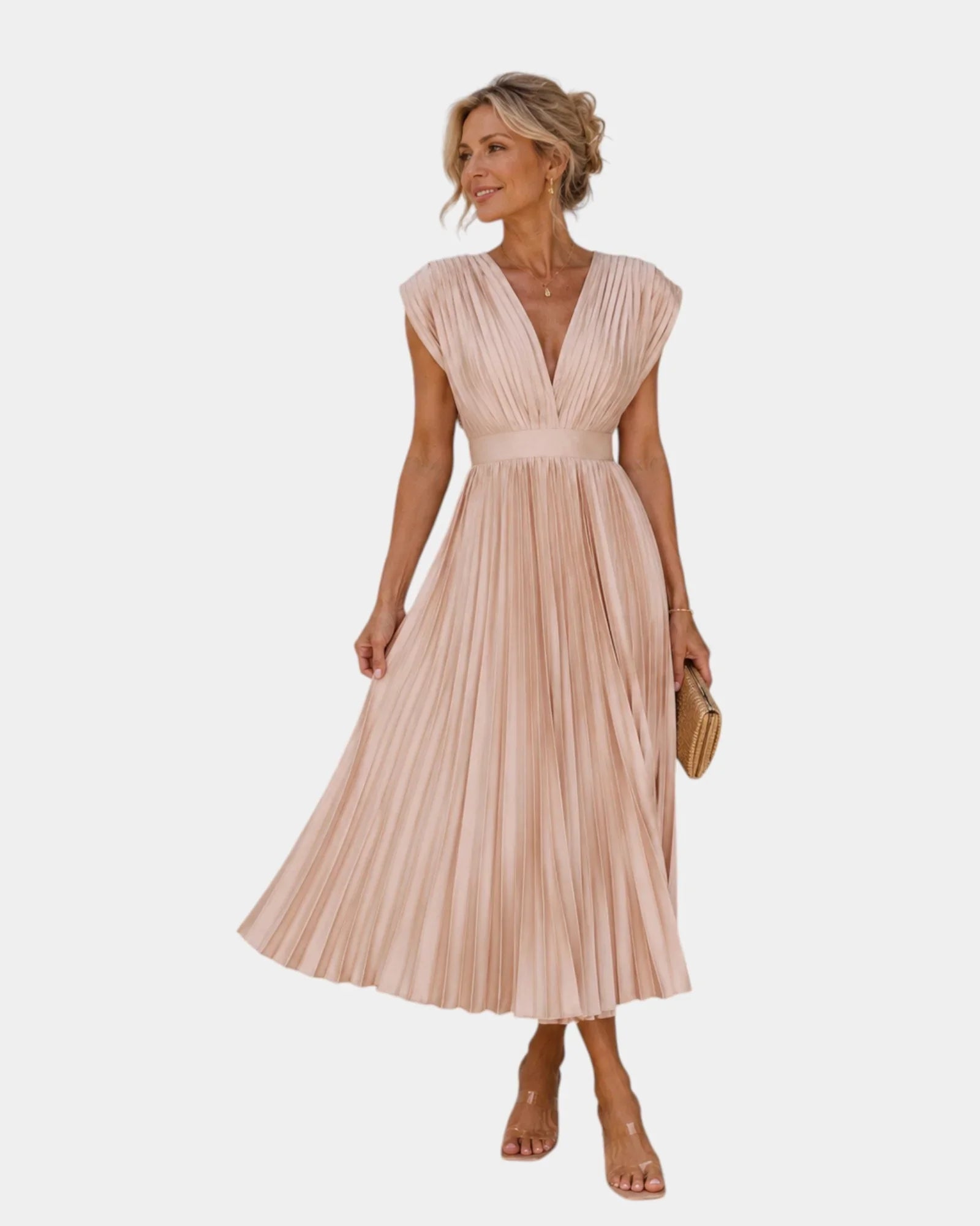 Colombe | Fließendes Maxikleid