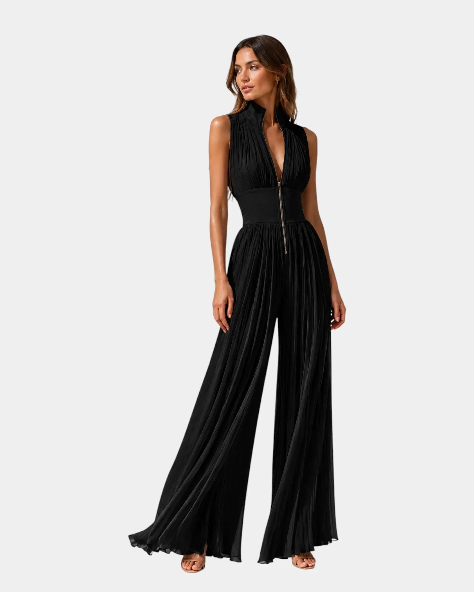 Mazarine | Elegante Kombination mit Reißverschluss