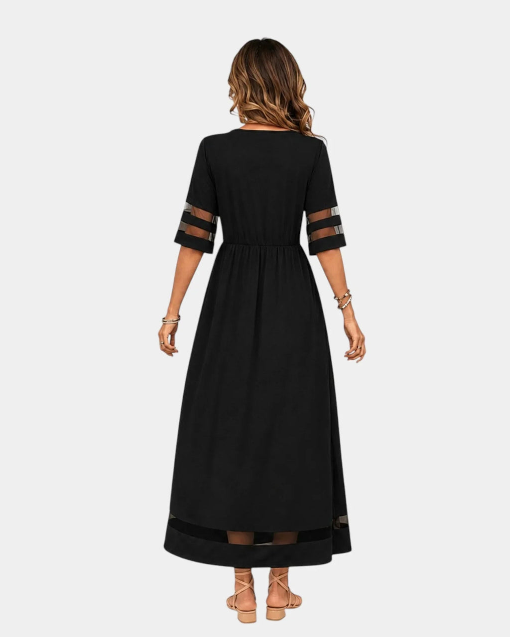Adria | Elegantes und minimalistisches Midikleid