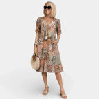 Adèle | Kleid mit V-Ausschnitt