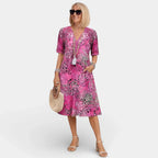 Adèle | Kleid mit V-Ausschnitt