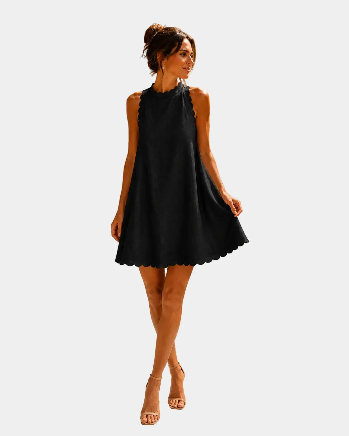 Agneline | Kurzes Minimalistisches Kleid