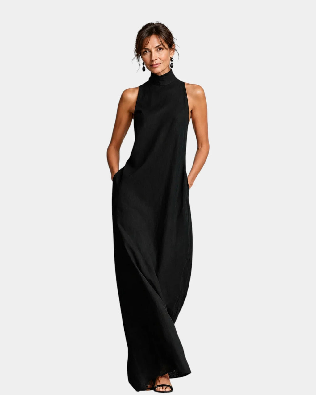 Asceline | Langes minimalistisches Kleid