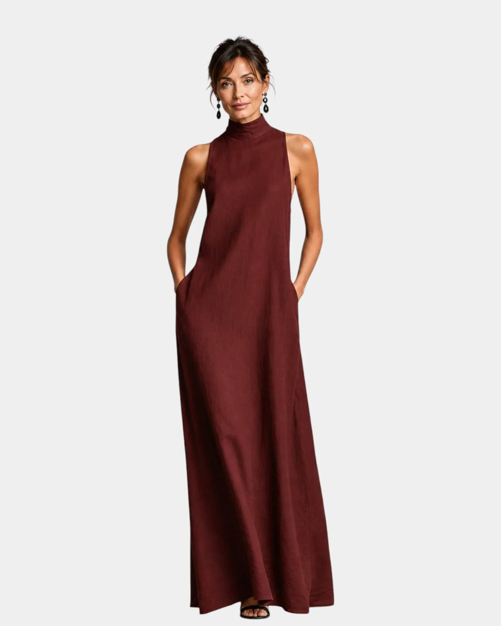 Asceline | Langes minimalistisches Kleid