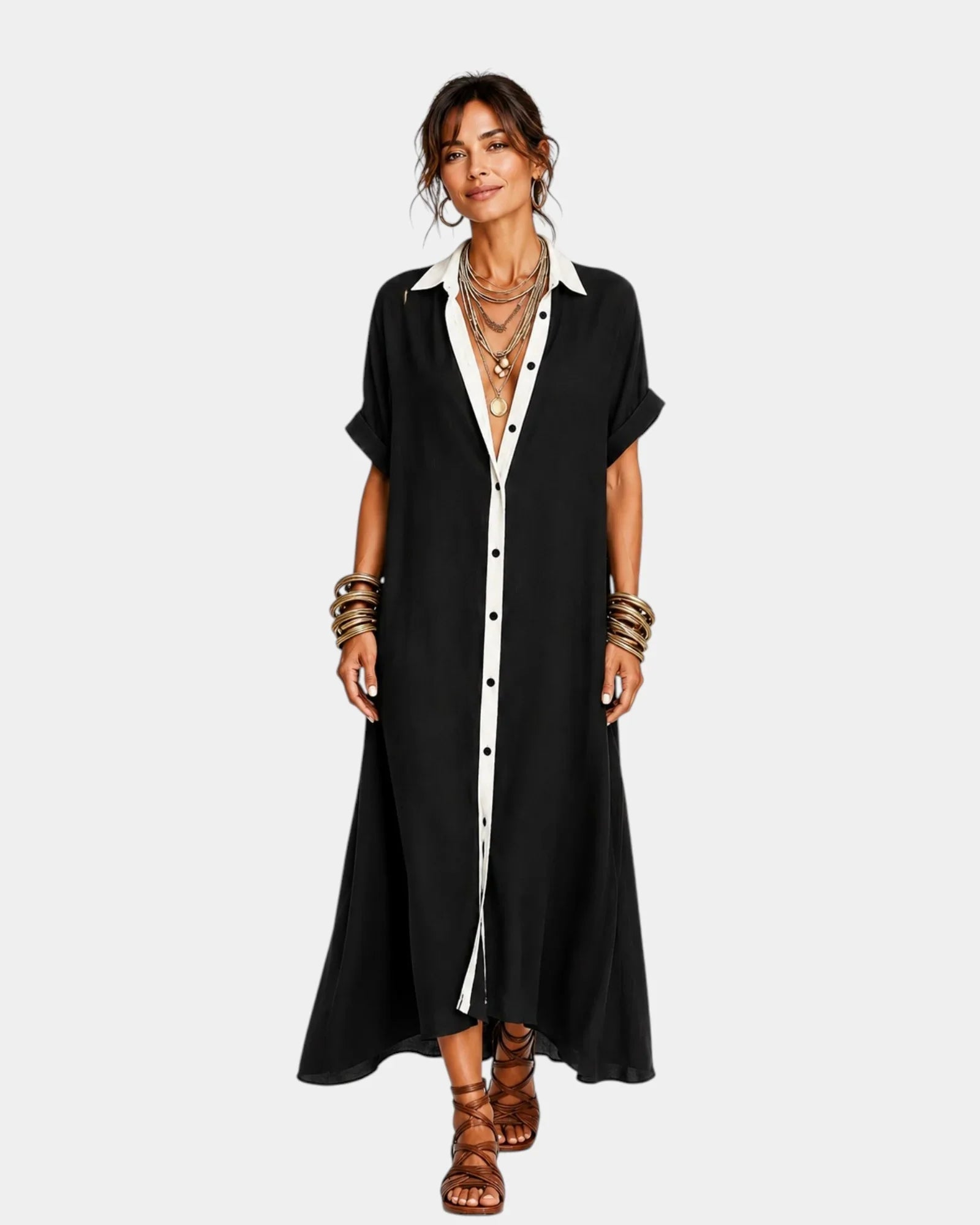 Béryl | Kleid inspiriert von einem Hemd