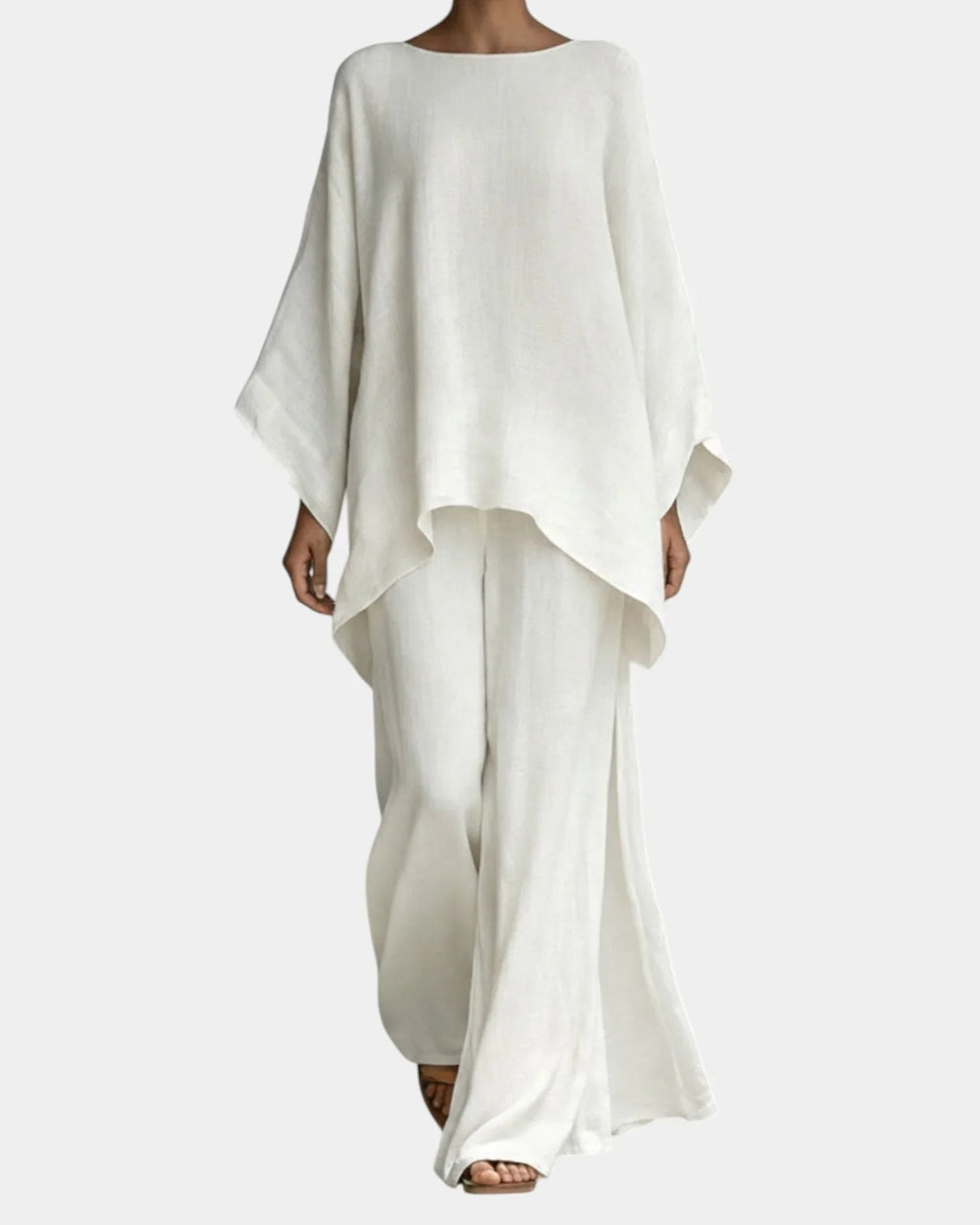 Mavie | Flüssiges Ensemble aus Hose und Bluse