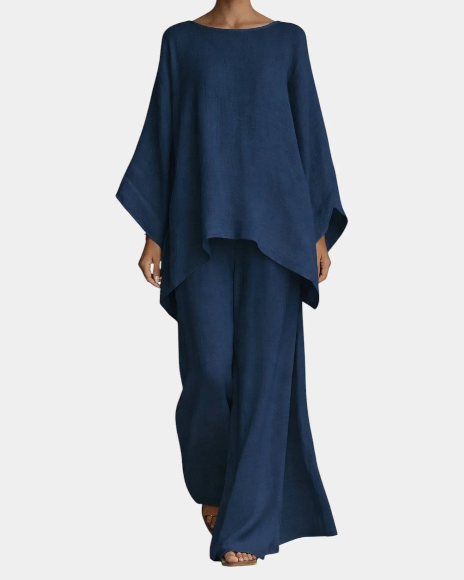 Mavie | Flüssiges Ensemble aus Hose und Bluse