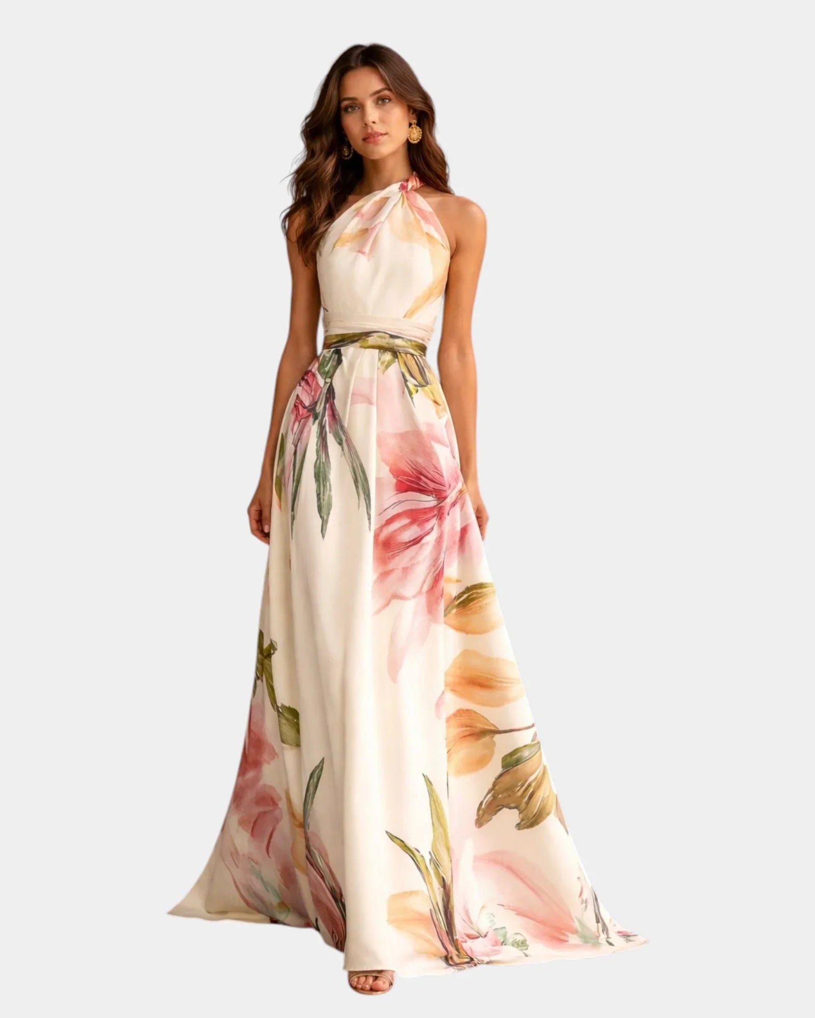Rachelle | Maxi-Blumenkleid