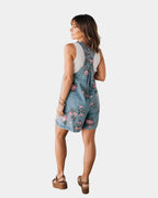 Taniah | Blumige Jeanssalopette