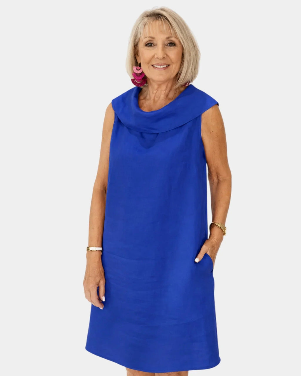 Hildegarde | Elegantes ärmelloses Kleid