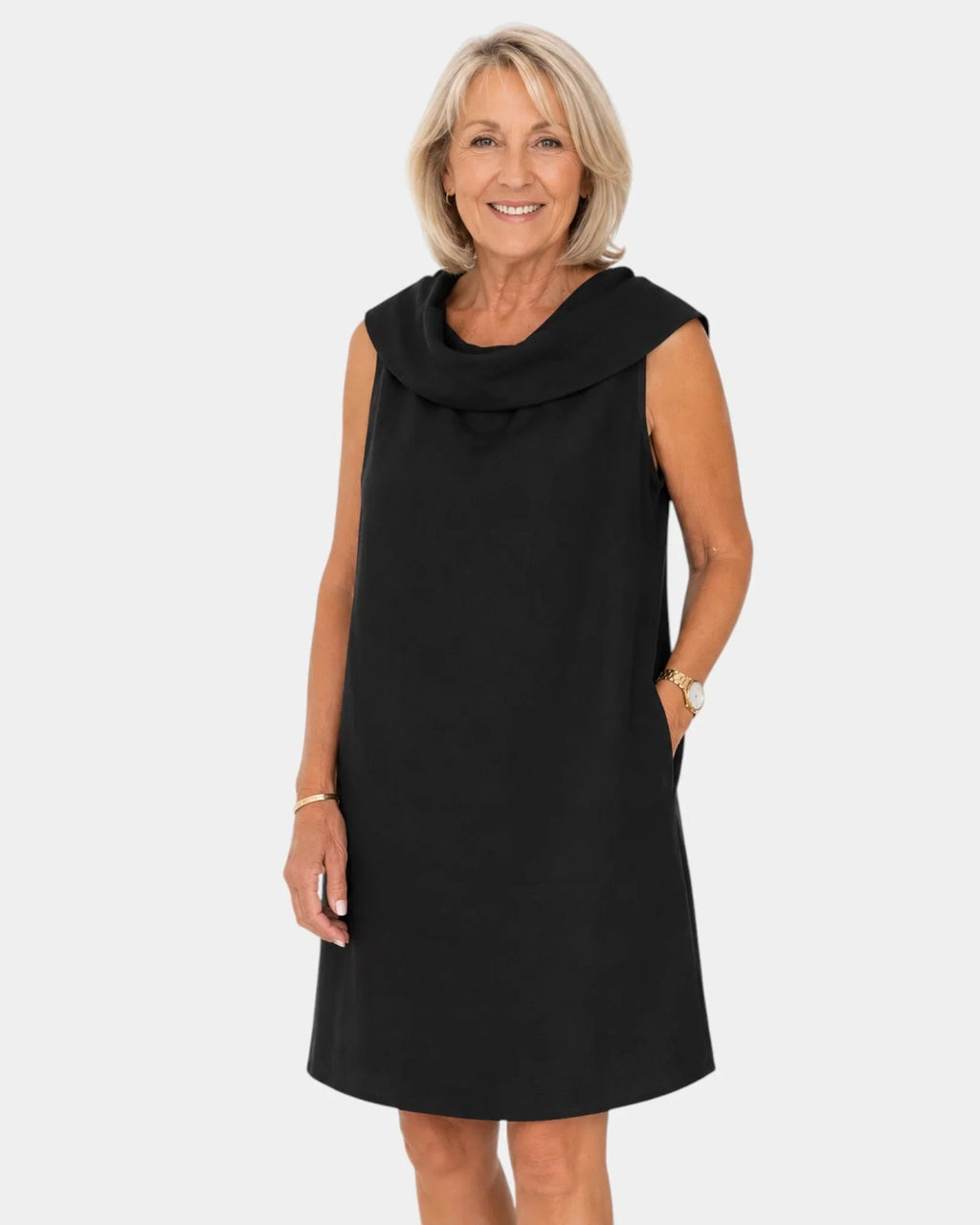Hildegarde | Elegantes ärmelloses Kleid
