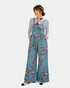 Norelle | Latzhose mit floralem Druck