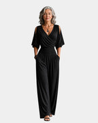 Reine | Eleganter Jumpsuit mit schulterfreien Trägern