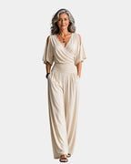 Reine | Eleganter Jumpsuit mit schulterfreien Trägern