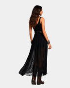 Talia | Ensemble Bluse mit Hose und Rock