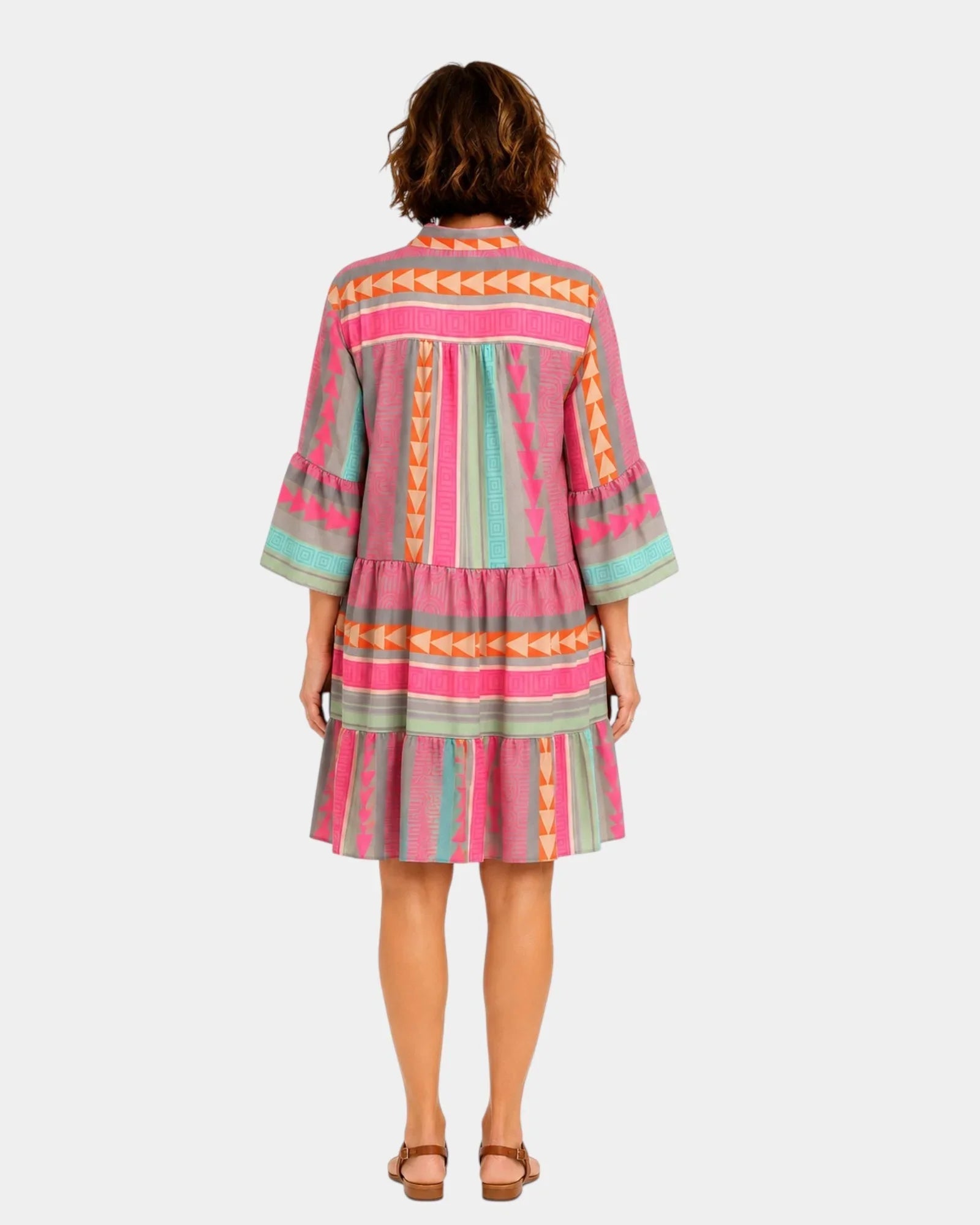 Iana | Kleid mit V-Ausschnitt