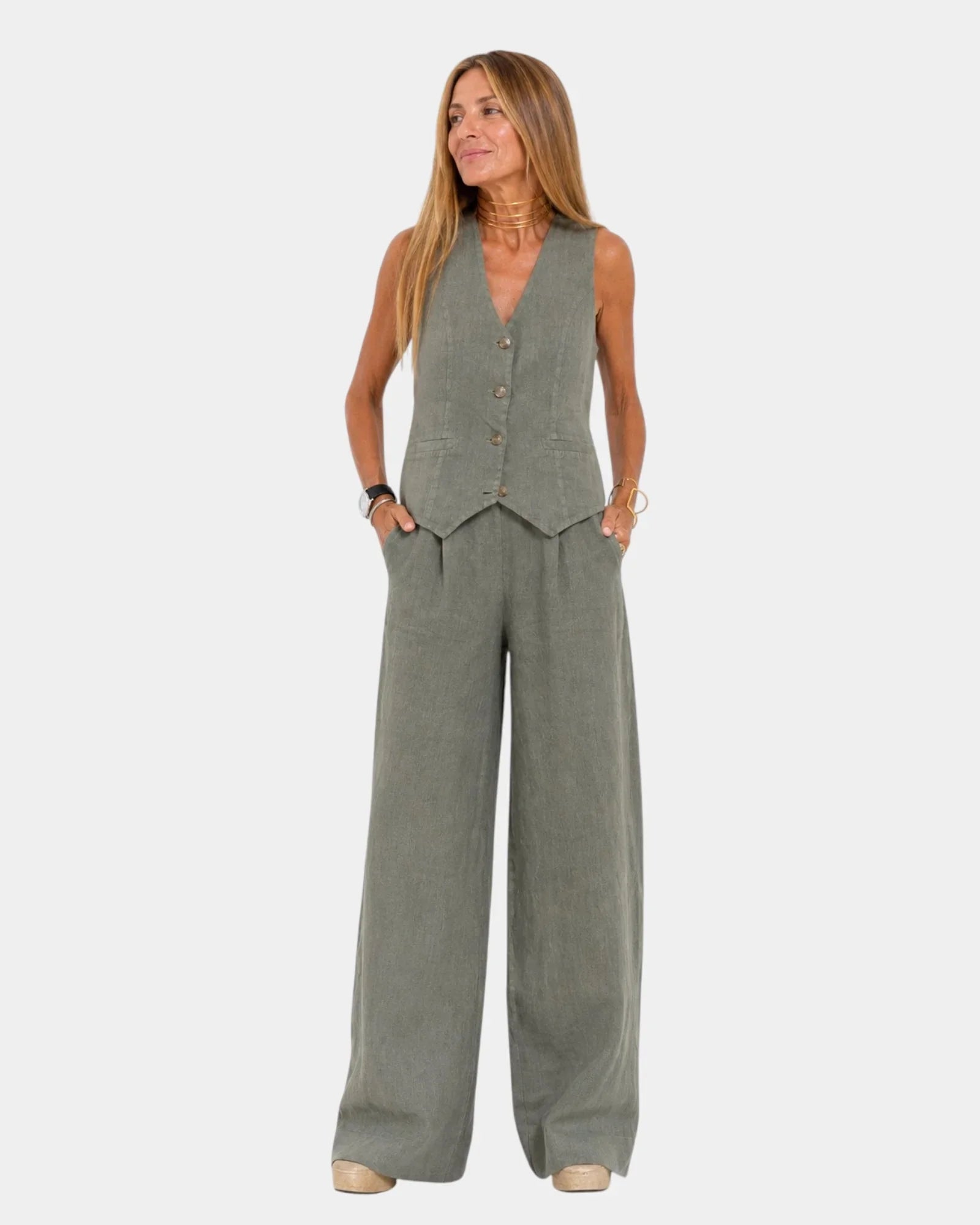 Assia | Ensemble ohne Ärmel und Hose